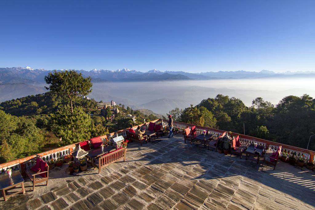 Peaceful Cottage & Cafe Du Mont Нагаркот Экстерьер фото