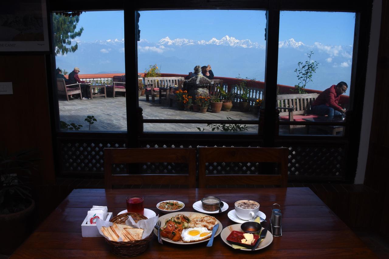 Peaceful Cottage & Cafe Du Mont Нагаркот Экстерьер фото