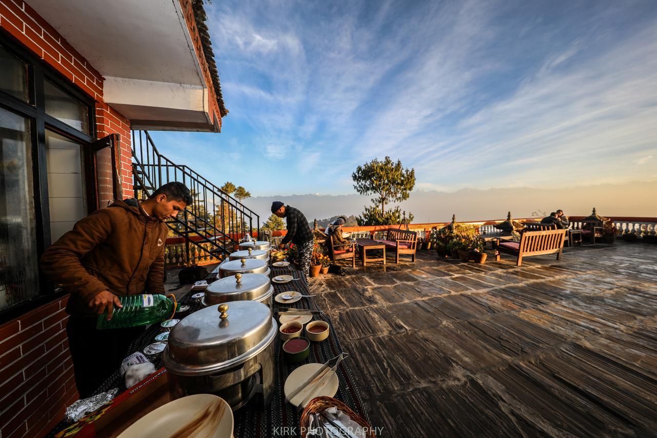 Peaceful Cottage & Cafe Du Mont Нагаркот Экстерьер фото