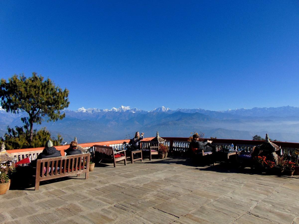 Peaceful Cottage & Cafe Du Mont Нагаркот Экстерьер фото